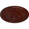 Ekena Millwork Lunel Ceiling Medallion (Fits Canopies up to 3 3/4"), 20 1/4"OD x 1 1/2"P, Brushed Mahogany CM20LUBMF - alternate 3